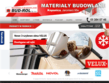 Tablet Screenshot of budrol.com.pl
